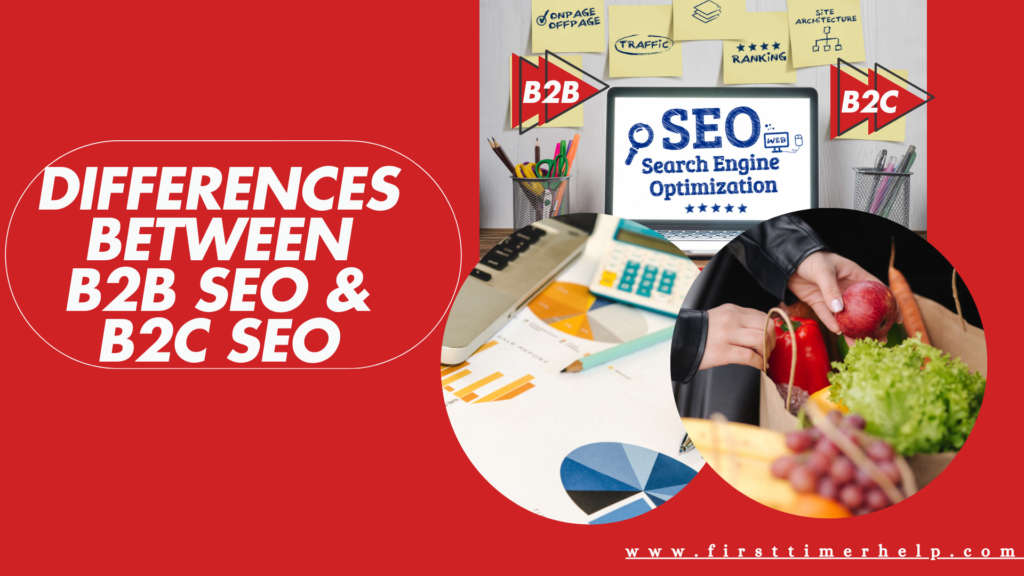 differences between B2B and B2C SEO, SEO image